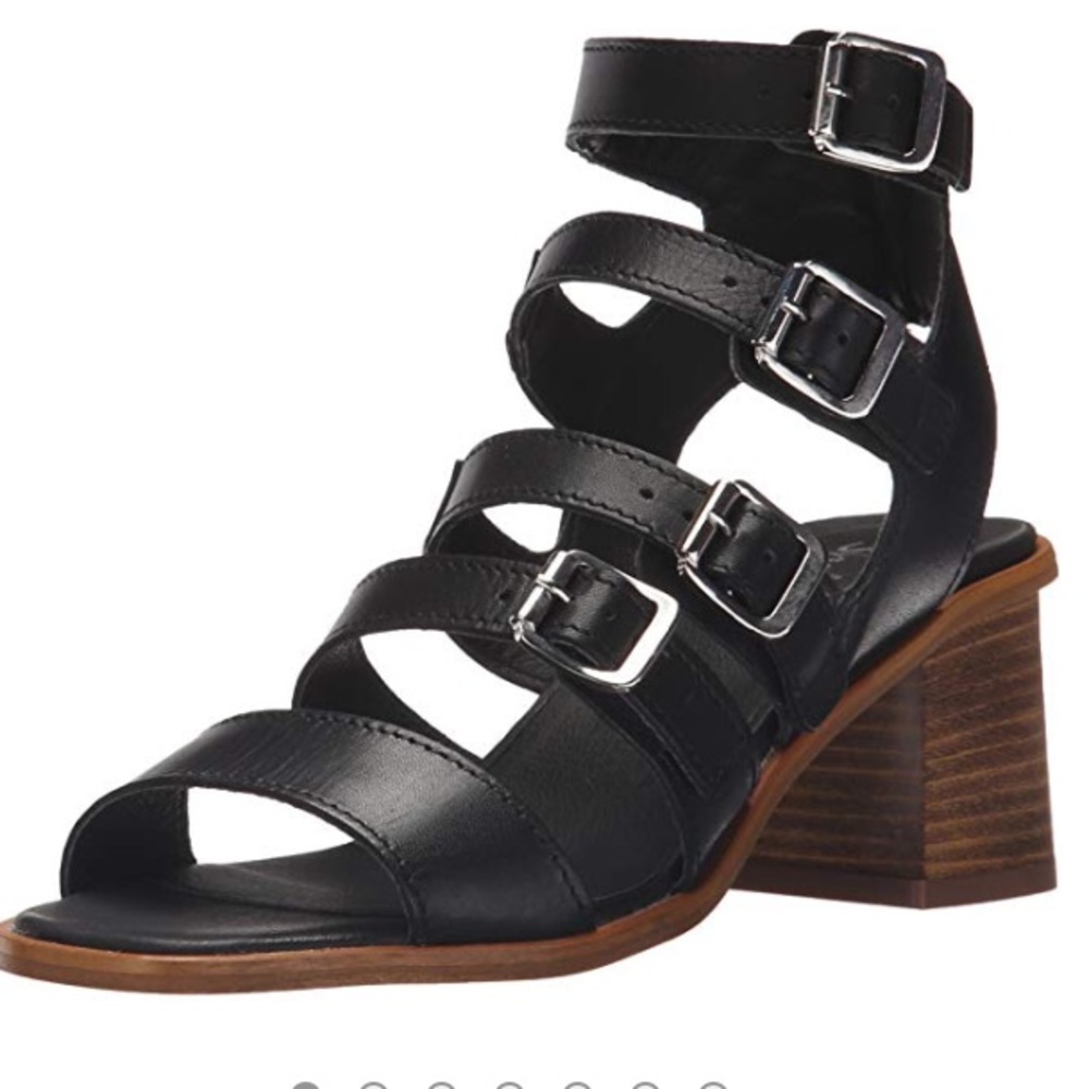 Shelly’s of London block heel sandals